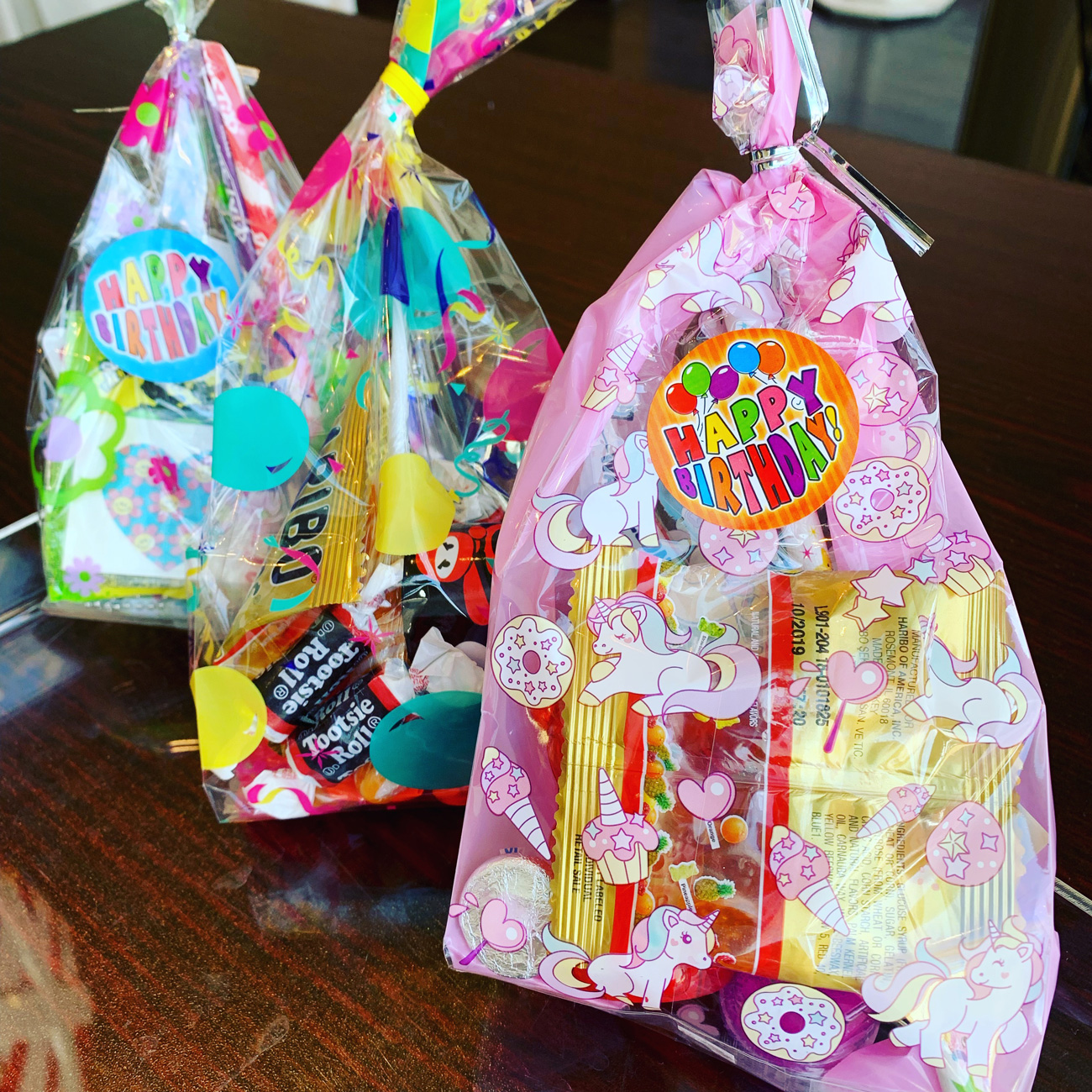 birthday goodie bag ideas for 4 year olds