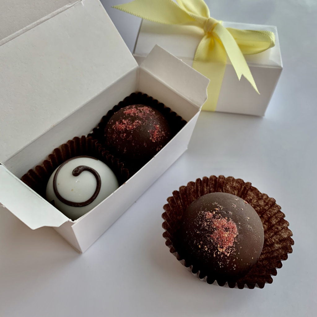 Chocolate Truffle Favors for Weddings, bridal showers, or other events