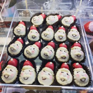 Seasonal Truffles such as Santa Claus make great gifts