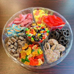Candy Platter for Parties, birthdays, holidays, get togethers